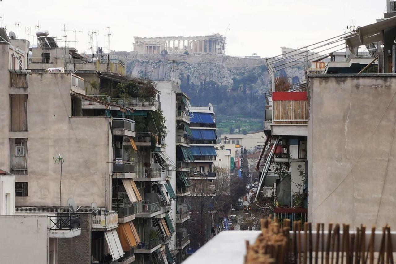 Comfy With Acropolis View Appartement Athene